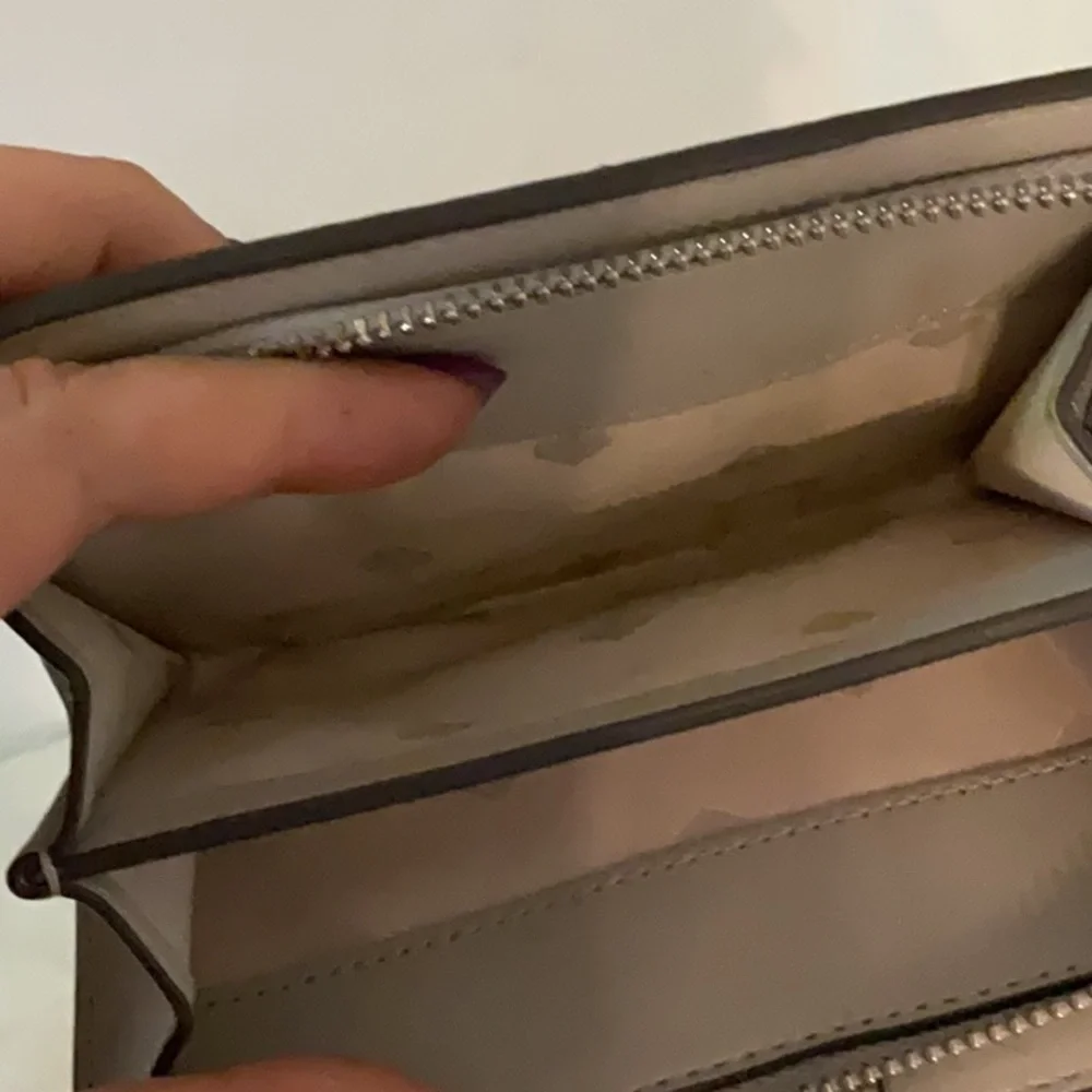 Kate Spade Glimmer Glitter Bifold Wallet, Silver, 5.5”x3.5”x1” - Picture 12 of 12